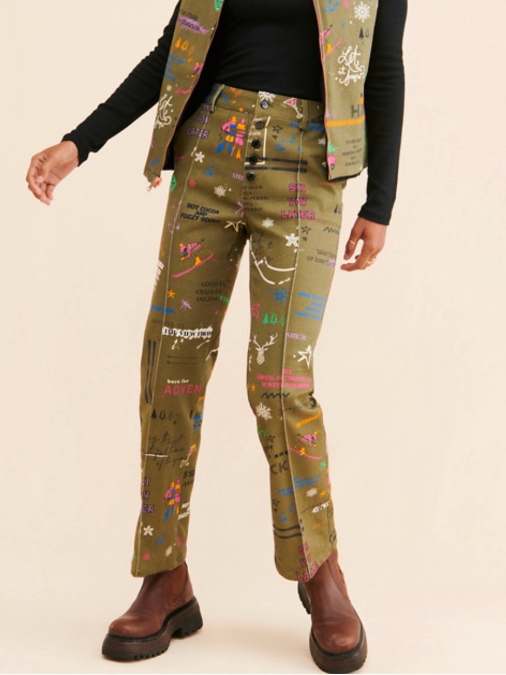 Vilagallo Naomi Apres Ski Novelty Pants 12